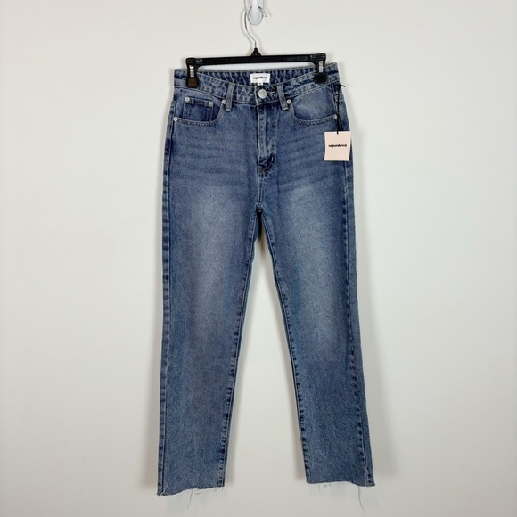 Superdown Dylan Straight Denim Jean in Dark Wash Size 26 - Picture 2 of 15